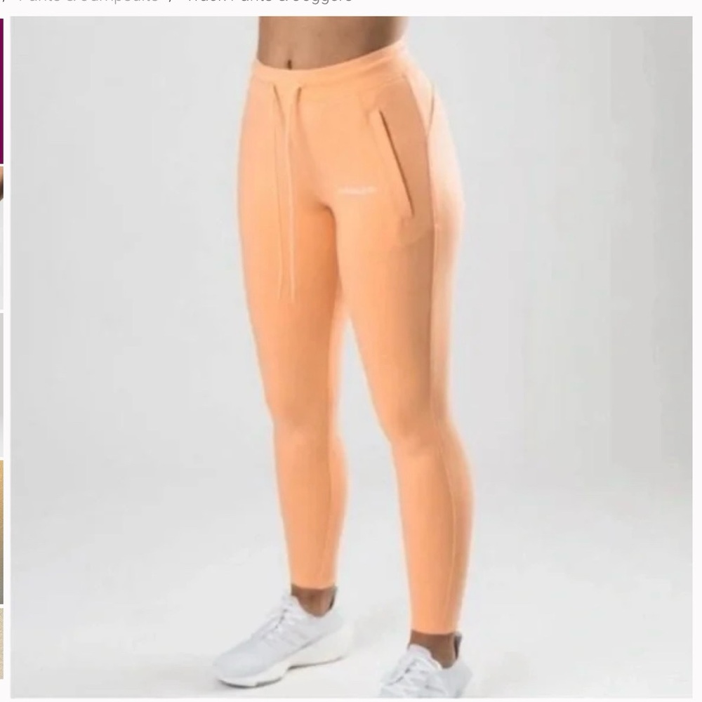 NEW Alphalete Core Jogger in Orange Frost Sz Medium NWOT
